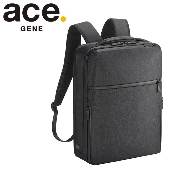 エース ジーンレーベル ガジェタブル ヘザー2 ビジネスリュック ace.GENE LABEL gene-68293