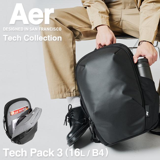 ブラック ビジネスバッグ　リュック Aer Aer（エアー） 最大41%☆5/5限定 特典付 リュック メンズ 大容量 通勤