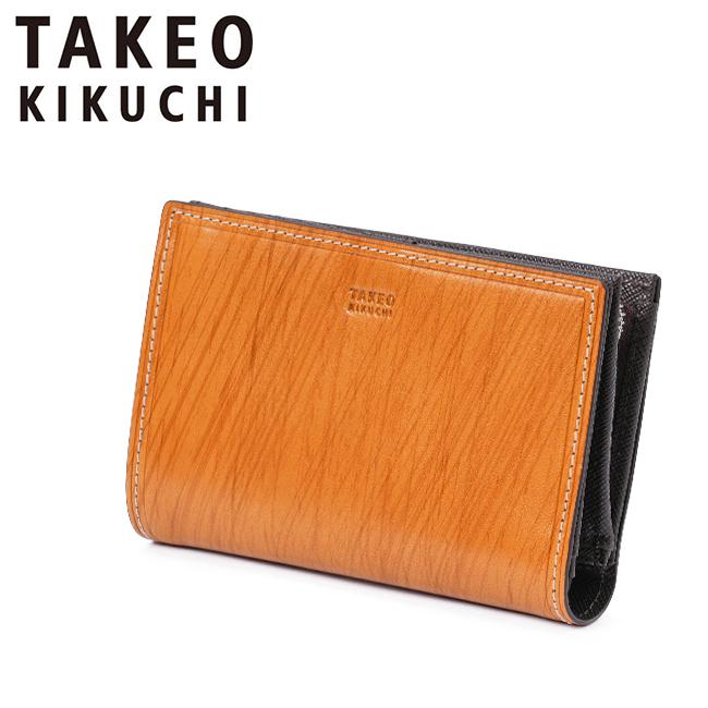 タケオキクチ 二つ折り財布 ミドルウォレット TAKEO KIKUCHI 726615