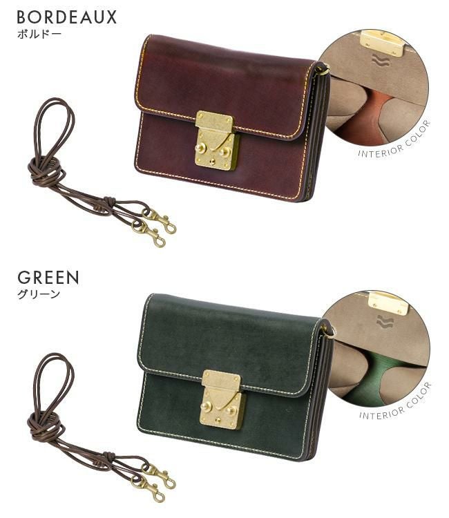 スロウ コードバン ミドル財布 SLOW so876p