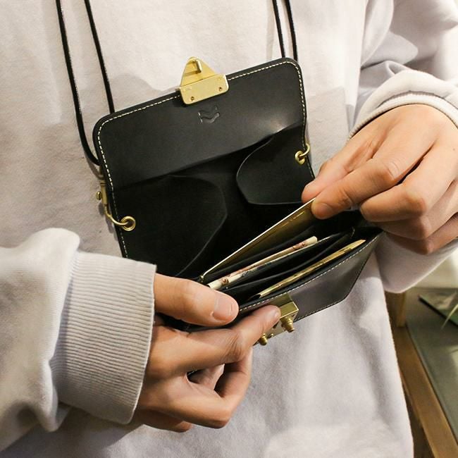 スロウ コードバン ミドル財布 SLOW so876p