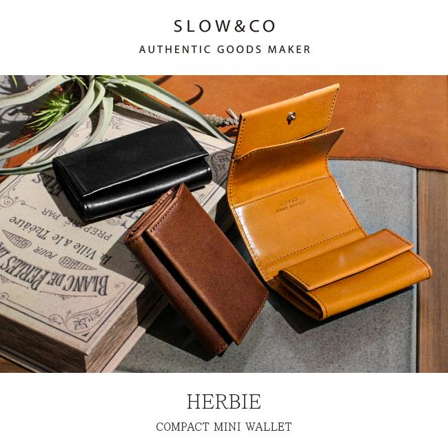 スロウ ハービー 三つ折り財布 SLOW so880p