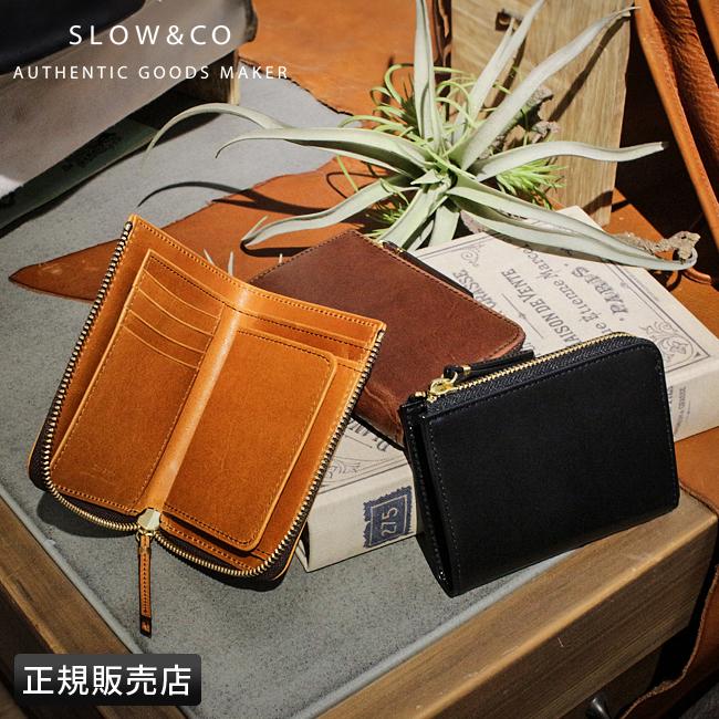 slow スロウ ミドルウォレット L字ファスナー ボックス型 ハービー