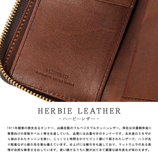 slow スロウ ミドルウォレット L字ファスナー ボックス型 ハービー