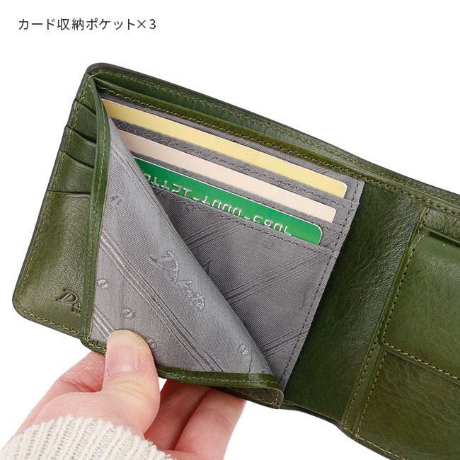 ダコタ ブラックレーベル エティカ 二つ折り財布 Dakota black label da-0620320