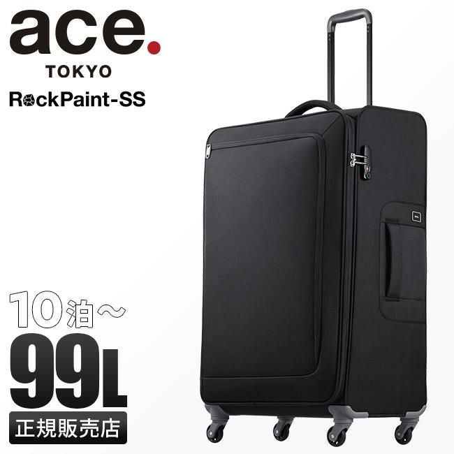 トーキョーレーベル ロックペイントSS キャリーケース ソフト ace. TOKYO LABEL tokyo-35704