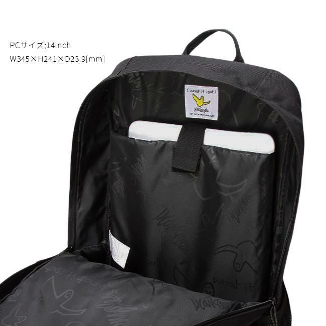 ワット イット イズント アート バイ マークゴンザレス  リュック （What it isNt）ART BY MARK GONZALES wisr-15