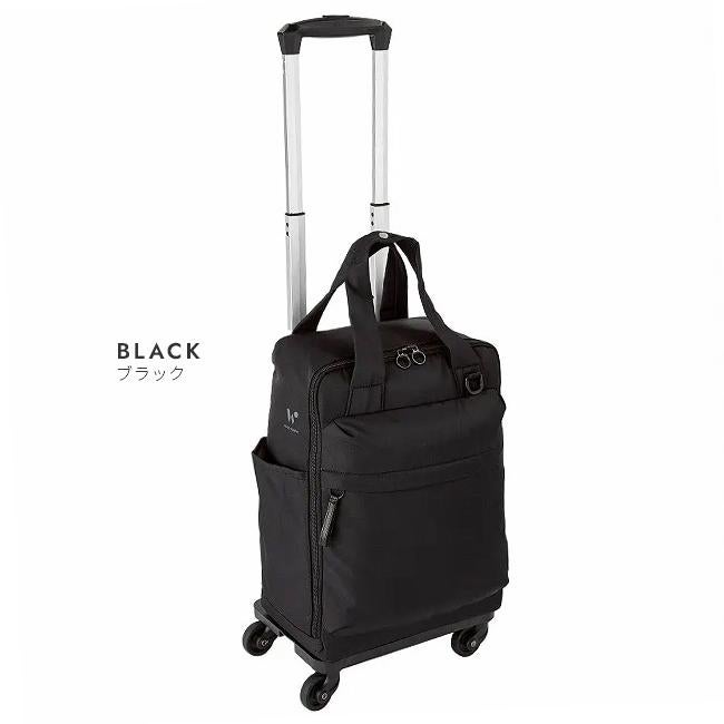 【美品】World Traveler Mira キャリーケース 24L 黒 エース ワールドトラベラー スーツケース ソフト キャリーケース 24L