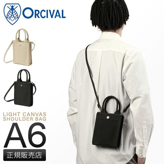 オーシバル LIGHT CANVAS ショルダーバッグ ORCIVAL lcv-m-square