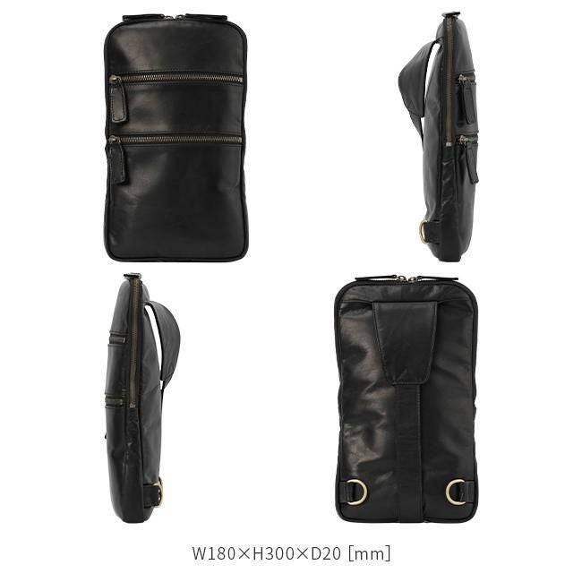 ダコタ ブラックレーベル ホースト3 ボディバッグ Dakota black label da-1623802