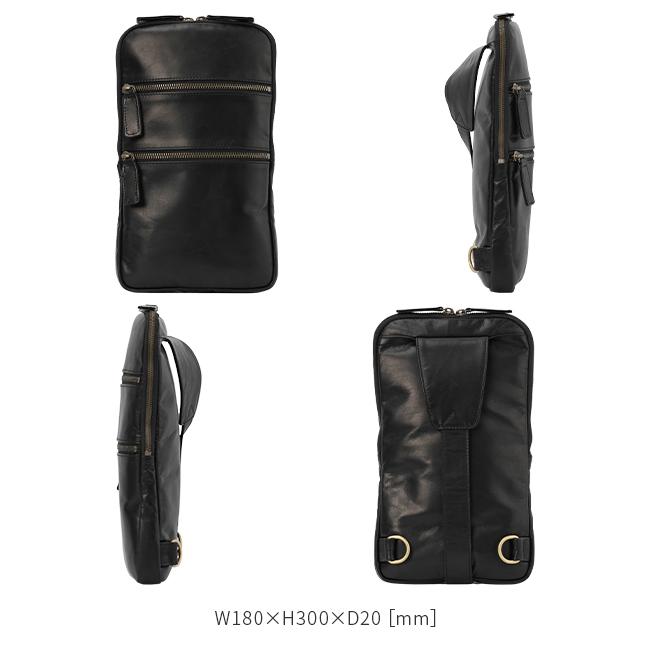 ダコタ ブラックレーベル ホースト3 ボディバッグ Dakota black label da-1623802