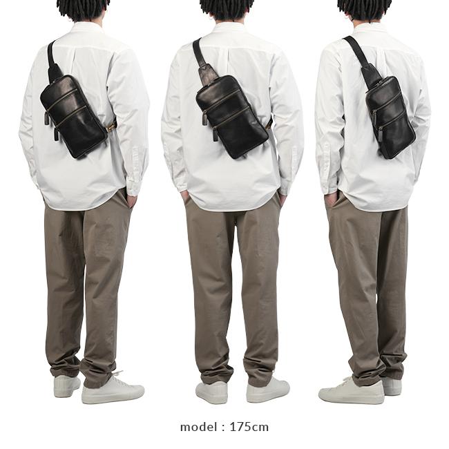 ダコタ ブラックレーベル ホースト3 ボディバッグ Dakota black label da-1623802