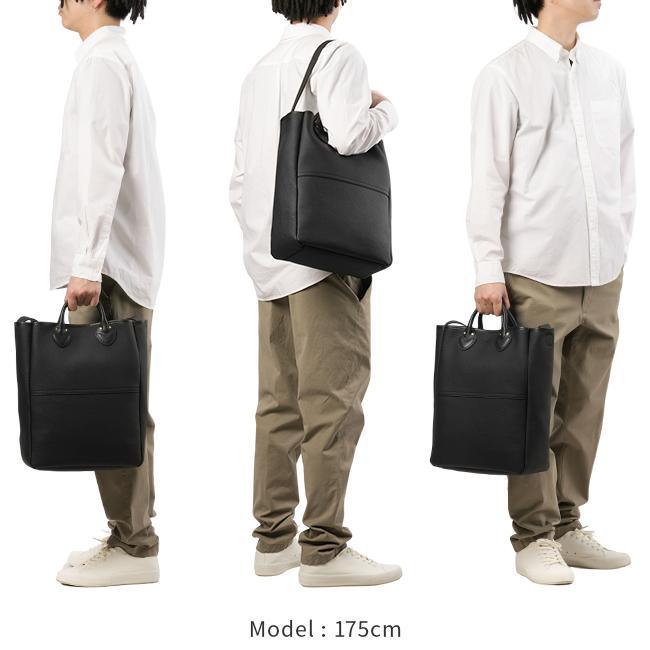 SLOW ブラックレザー トートバッグ Shrink - 2way Tote Bag - M｜SLOW – スロウ 公式ECサイト | 革製の