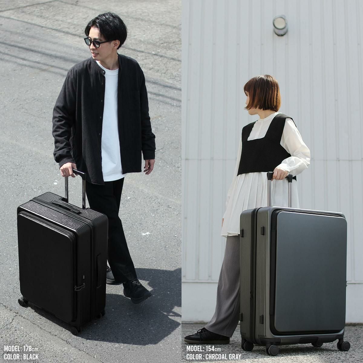 [公式] マンセル スーツケース 100L mansel-0011