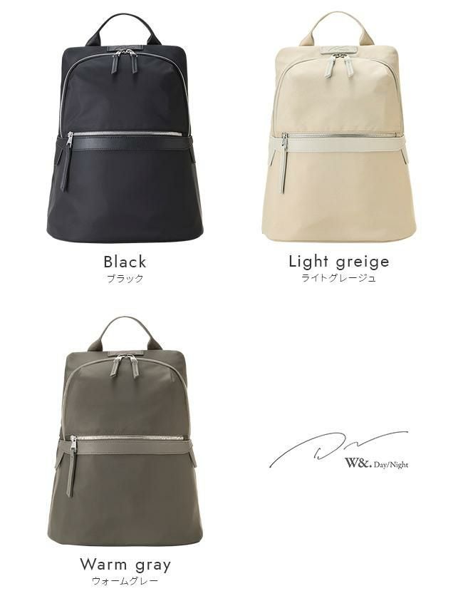 ダブルアンドデイナイト ピサラ リュック W&.Day/Night w-15291
