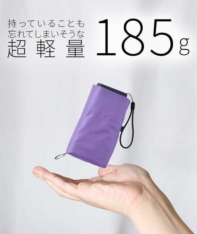 バグスロウ×アンベル フラットライトトラベル 折りたたみ傘 ミニ傘 コンパクト 軽量 Amvel FLATLITE Travel bugSlaw A2753