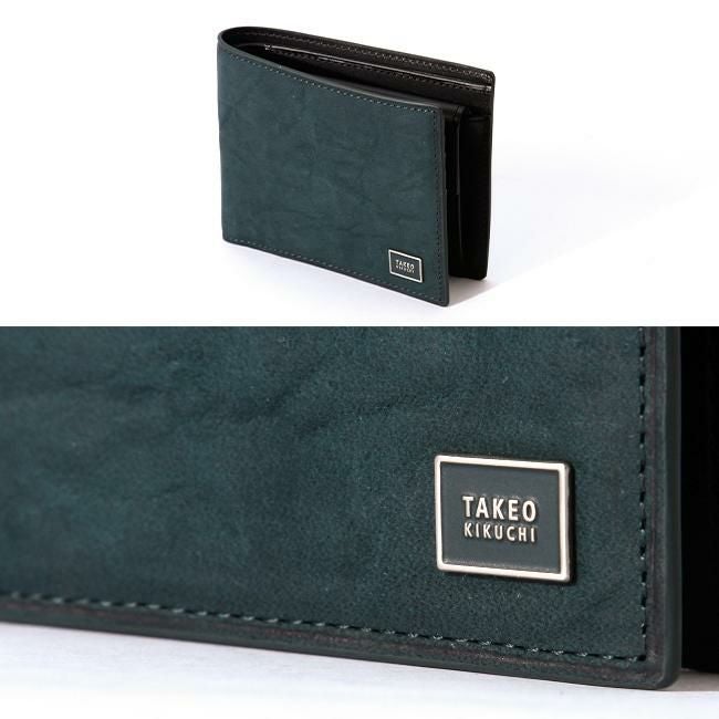 タケオキクチ タロン 二つ折り財布 TAKEO KIKUCHI tk-741607