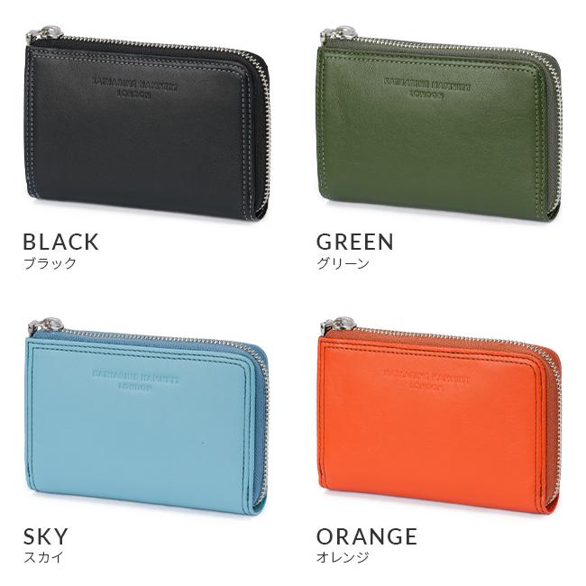 キャサリンハムネット 二つ折り財布 ミドルウォレット KATHARINE