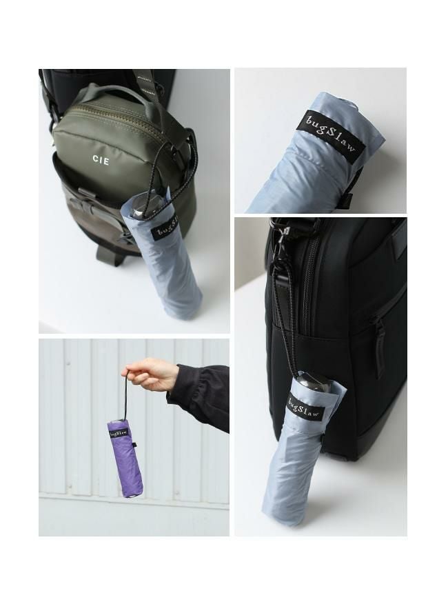 バグスロウ×アンベル オルタナスリム50 折りたたみ傘 スリム 軽量 Amvel ALTERNA SLIM50 bugSlaw A2754