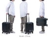 ランバンオンブルー ヴィラージュ ファスナー スーツケース LANVIN en Bleu lenb-595315