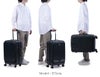 ランバンオンブルー ヴィラージュ ファスナー スーツケース LANVIN en Bleu lenb-595316