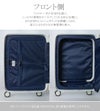 ランバンオンブルー ヴィラージュ ファスナー スーツケース LANVIN en Bleu lenb-595316