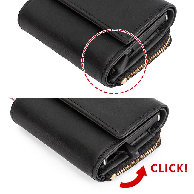 カクタ ペイメントハンター 三つ折り財布 CACTA cac-2042