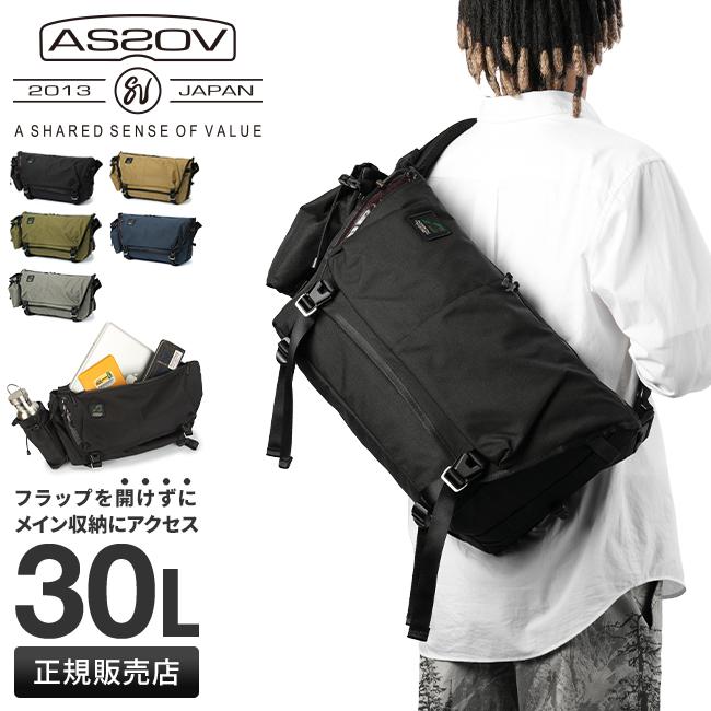 アッソブ コーデュラファインテックス メッセンジャーバッグ A2SOV as2ov-152318