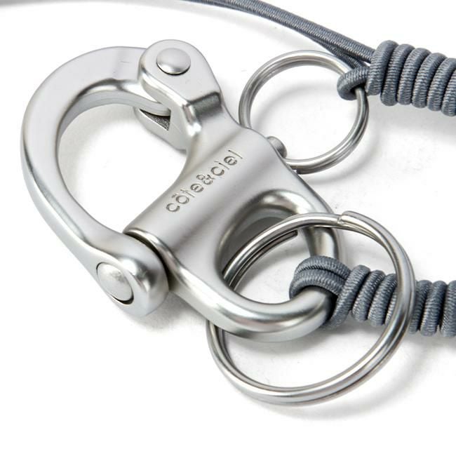 コートエシエル Polyester + Zinc Alloy キーケース キーホルダー c?te&ciel letgo