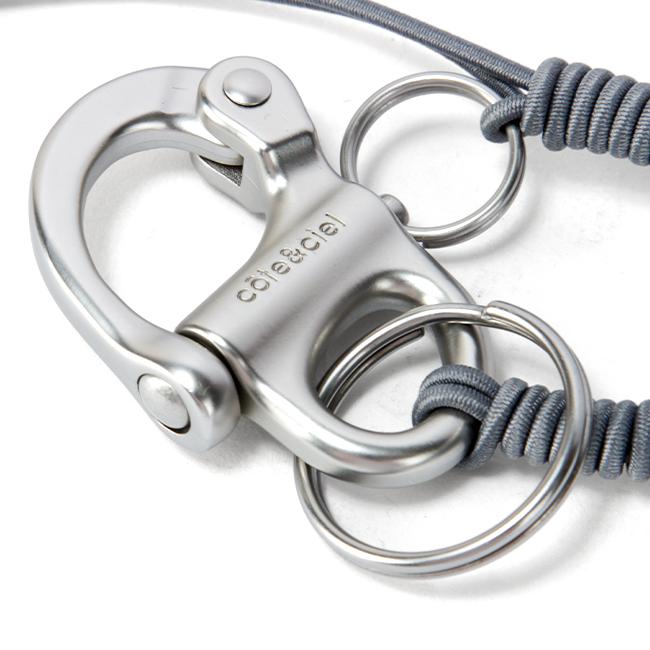 コートエシエル Polyester + Zinc Alloy キーケース キーホルダー c?te&ciel letgo