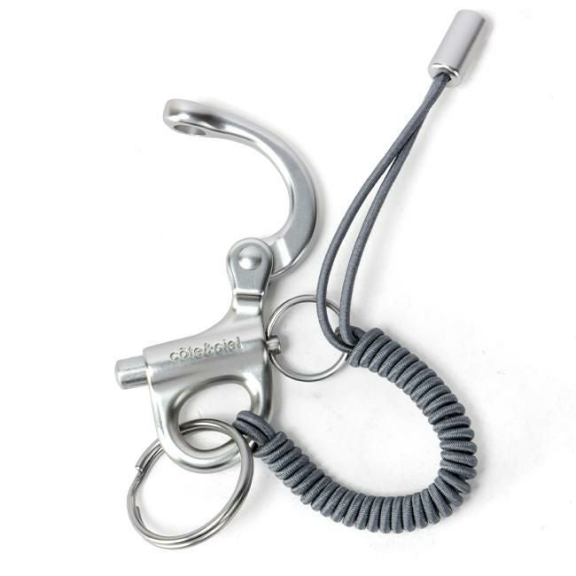 コートエシエル Polyester + Zinc Alloy キーケース キーホルダー c?te&ciel letgo