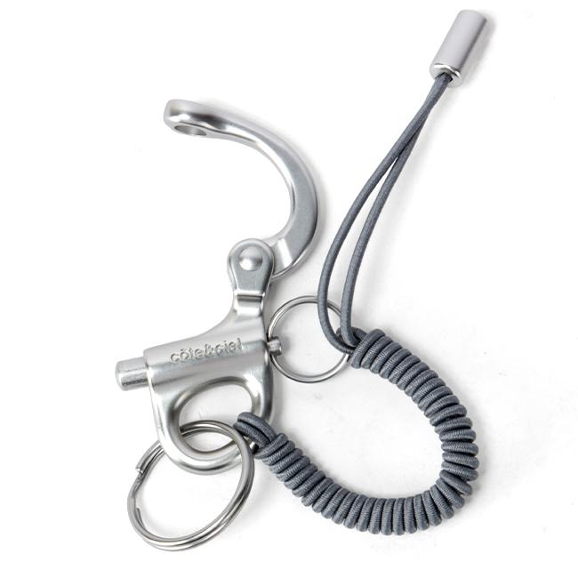 コートエシエル Polyester + Zinc Alloy キーケース キーホルダー c?te&ciel letgo