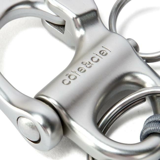 コートエシエル Polyester + Zinc Alloy キーケース キーホルダー c?te&ciel letgo