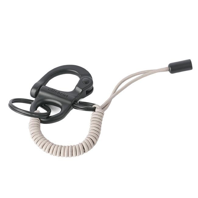 コートエシエル Polyester + Zinc Alloy キーケース キーホルダー c?te&ciel letgo