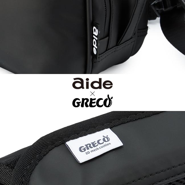 アイド グレコ ショルダーバッグ ボディバッグ スリングバッグ B5 aide