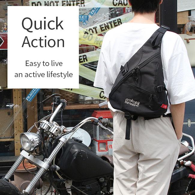マンハッタンポーテージ Quick Action ボディバッグ Manhattan Portage mp1237cdrsp