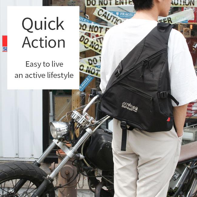 マンハッタンポーテージ Quick Action ボディバッグ Manhattan Portage mp1239cdrsp