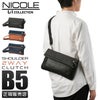 NICOLE L・I COLLECTION ファーカス クラッチバッグ セカンドバッグ  nil281