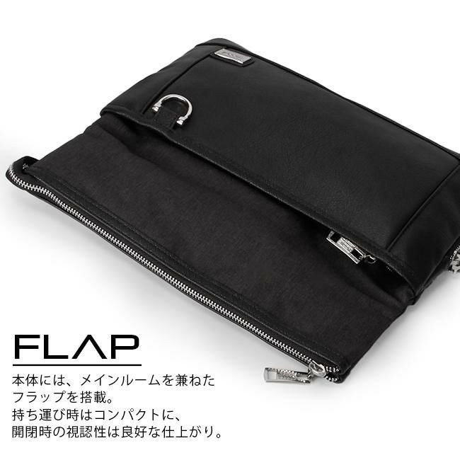 NICOLE L・I COLLECTION ファーカス クラッチバッグ セカンドバッグ  nil281