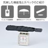 バグスロウ×アンベル ベリカルラージ フラット 折りたたみ傘 全天候型 晴雨兼用 自動開閉 Amvel VERYKAL LARGE Flat bugSlaw A2755