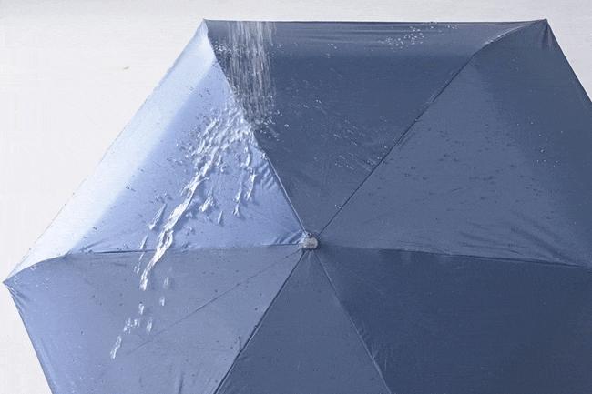 バグスロウ×アンベル ベリカルラージ フラット 折りたたみ傘 全天候型 晴雨兼用 自動開閉 Amvel VERYKAL LARGE Flat bugSlaw A2755