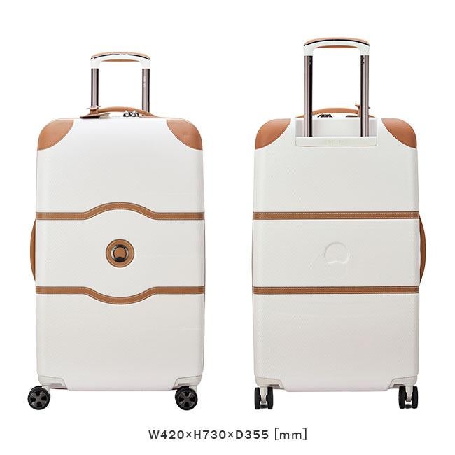 【049】最上級の美音ティンシャ⌘ケース付⌘【送料無料】 デルセー スーツケース Lサイズ XL 91L 158cm以内 DELSEY 1676818