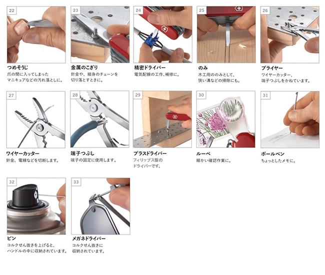 ビクトリノックス マルチツール MEDIUM POCKET KNIVES  Victorinox sw-champ-33