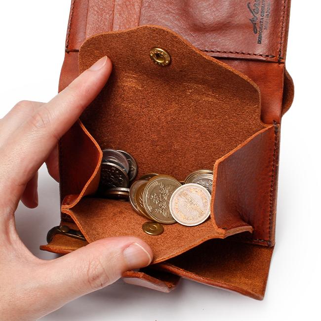 ハル 二つ折り財布 ミドル財布 ミドルウォレット Haru HC-524｜ONLINE