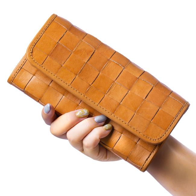 長財布 財布 ズッケロ ズッケロフィラート 長財布 ボックス型小銭入れ ガバッと開く