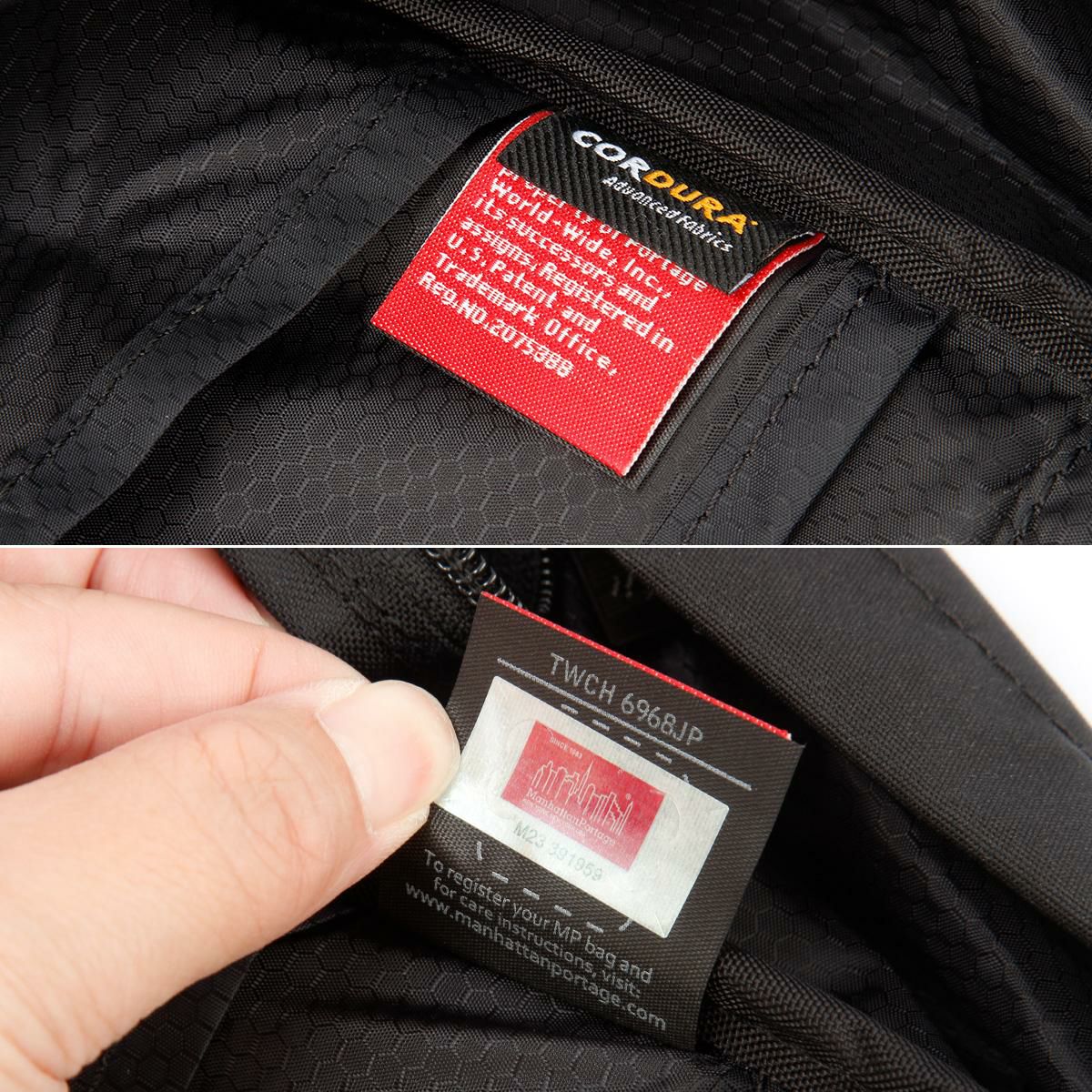 マンハッタンポーテージ ブラックレーベル コーデュラ305P リュック Manhattan Portage BLACK LABEL mp1277l-305pbl