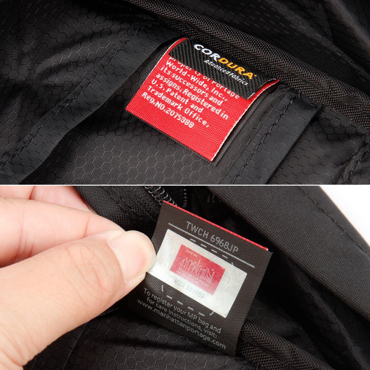 マンハッタンポーテージ ブラックレーベル コーデュラ305P リュック Manhattan Portage BLACK LABEL mp1277l-305pbl