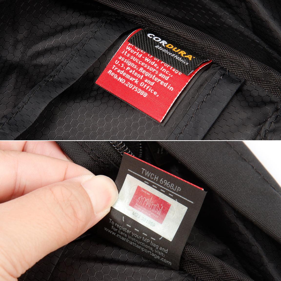マンハッタンポーテージ ブラックレーベル コーデュラ305P リュック Manhattan Portage BLACK LABEL mp1277l-305pbl