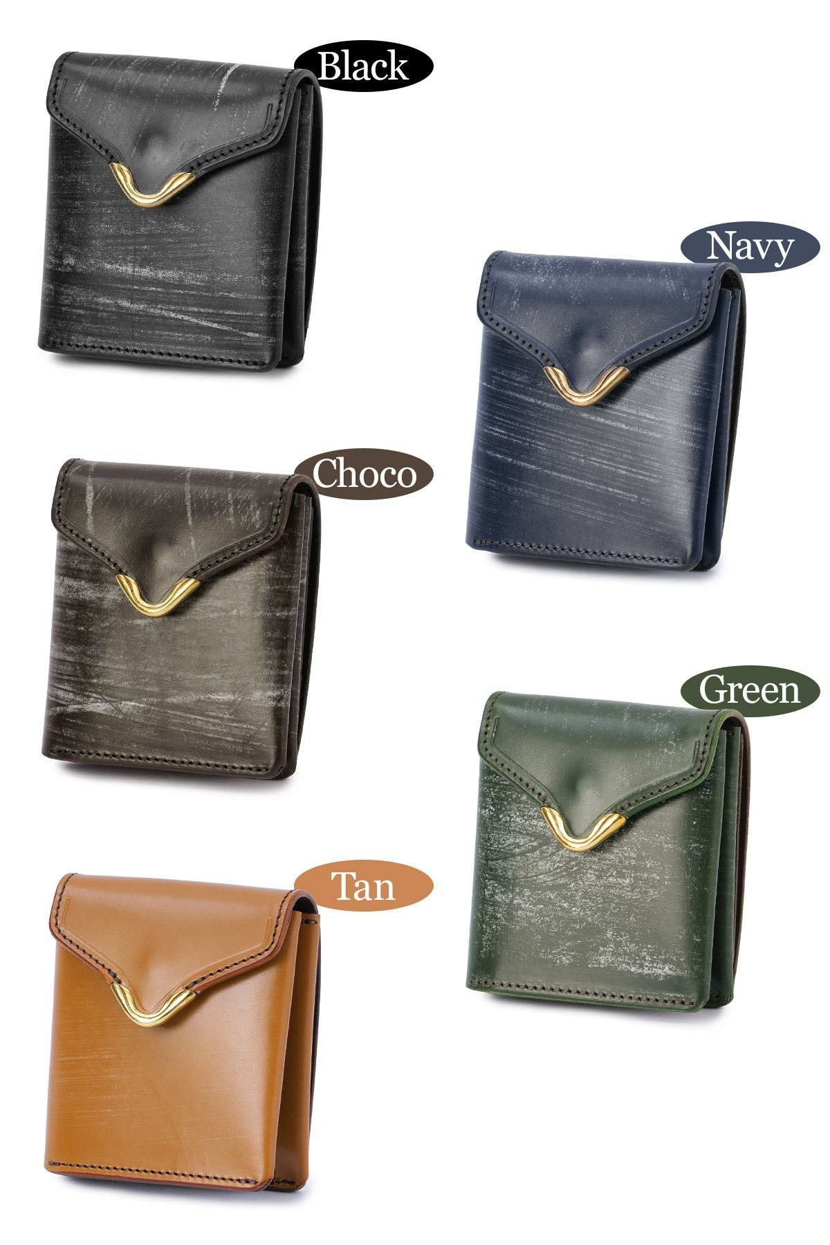 クランプ UK ブライドルレザー 二つ折り財布 Cramp cr-928