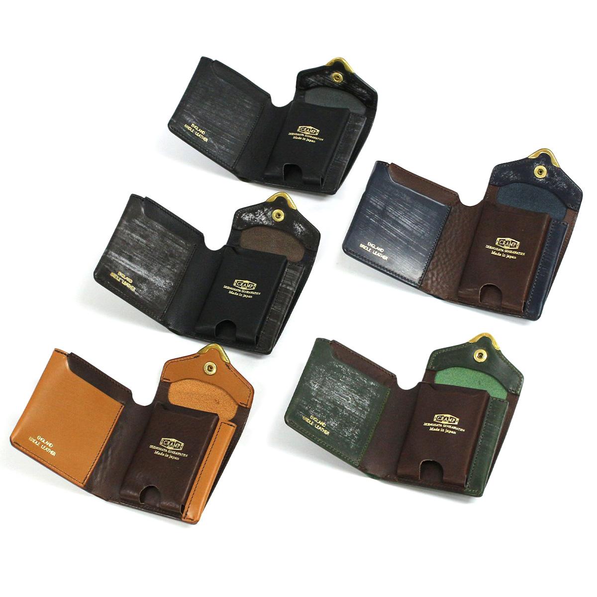 クランプ UK ブライドルレザー 二つ折り財布 Cramp cr-928